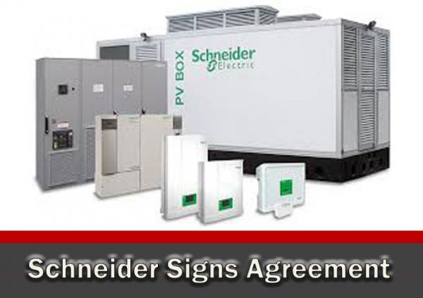 Schneider Electric Signs Groundbreaking Partnership Agreement