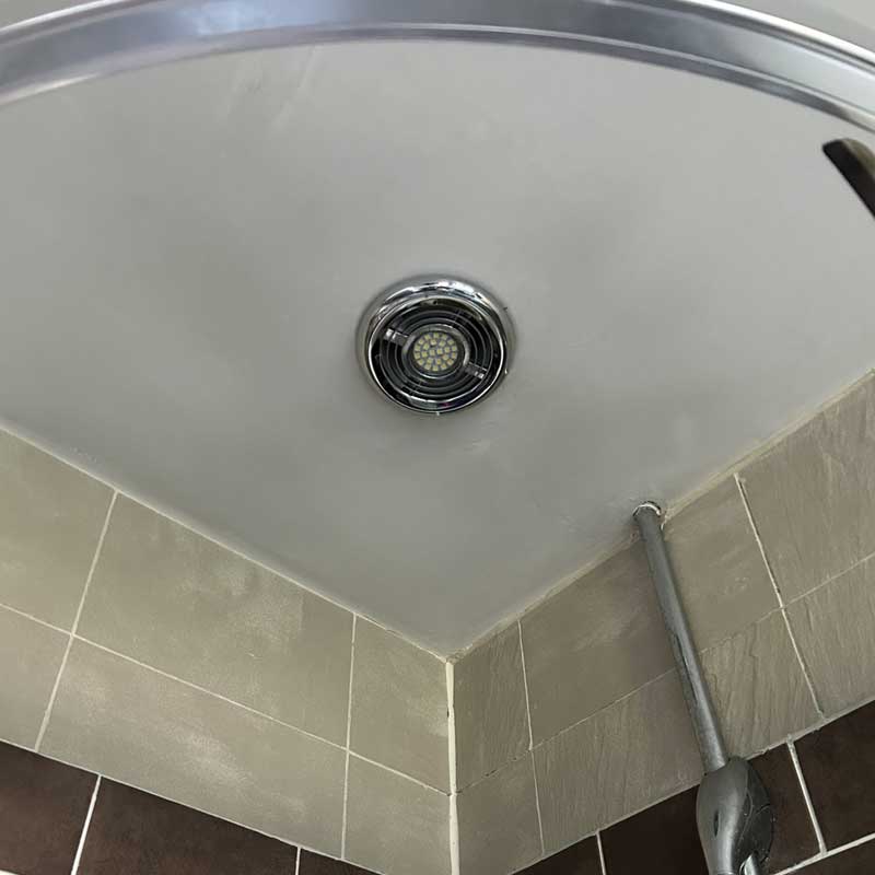 bathroom LED extractor fan