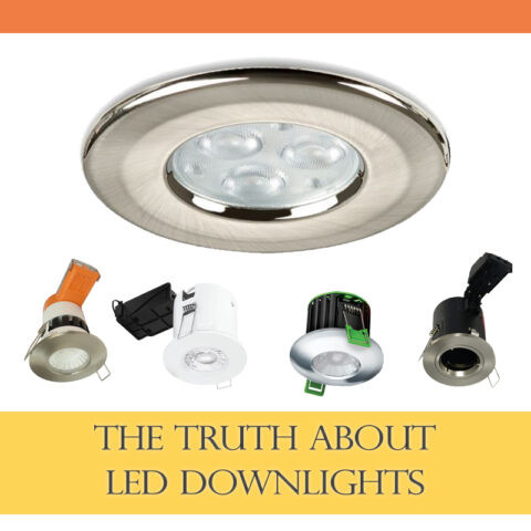 The Truth About Led Downlights Direct Lighting Advice News - How To Change Led Ceiling Light Uk