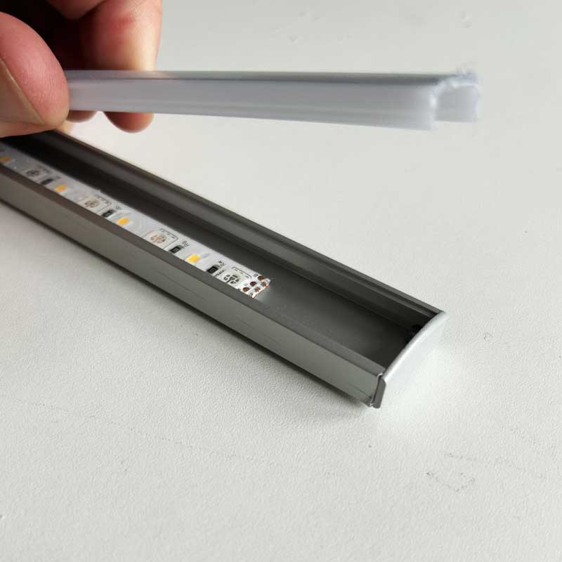 LED profile rail internal